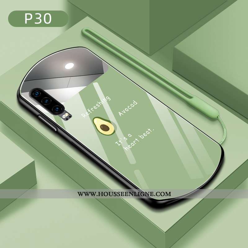Housse Huawei P30 Fluide Doux Silicone Tendance Tout Compris Coque Téléphone Portable Incassable Vio