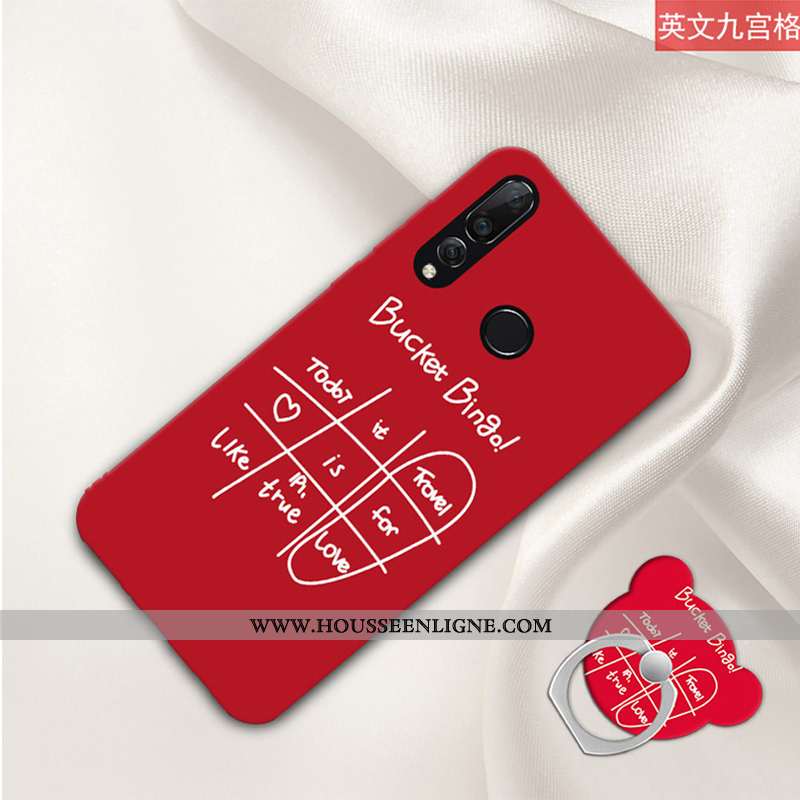 Housse Huawei P30 Lite Xl Dessin Animé Tendance Protection Créatif Téléphone Portable Coque Noir