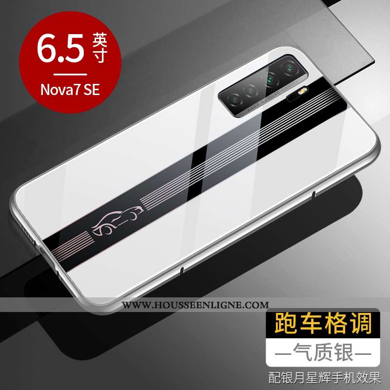 Housse Huawei P40 Lite 5g Protection Verre Tout Compris Incassable Téléphone Portable Étui Rouge