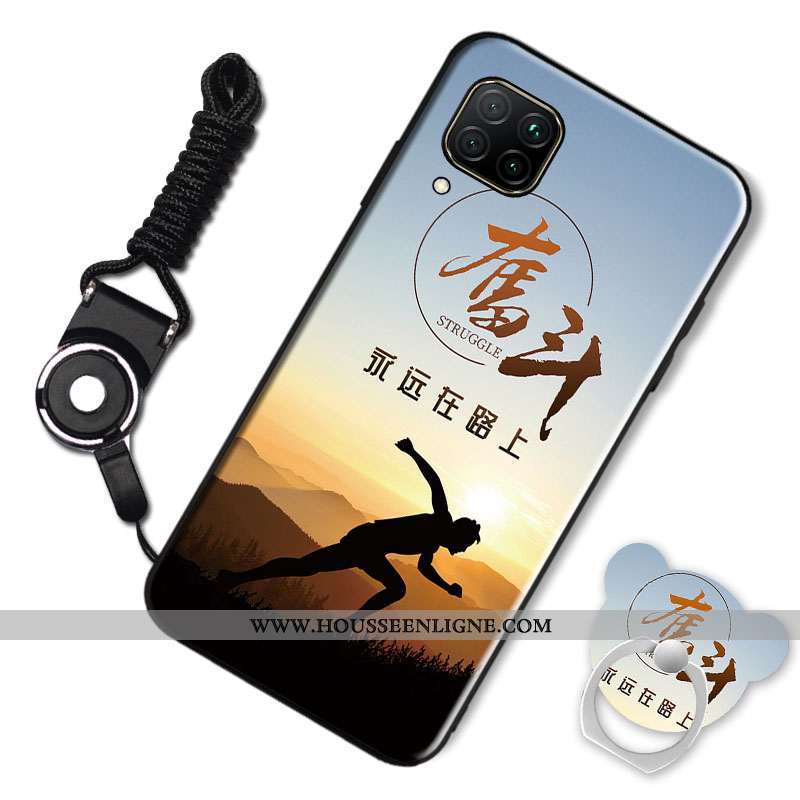 Housse Huawei P40 Lite Tendance Silicone Incassable Téléphone Portable Rose Tout Compris Coque
