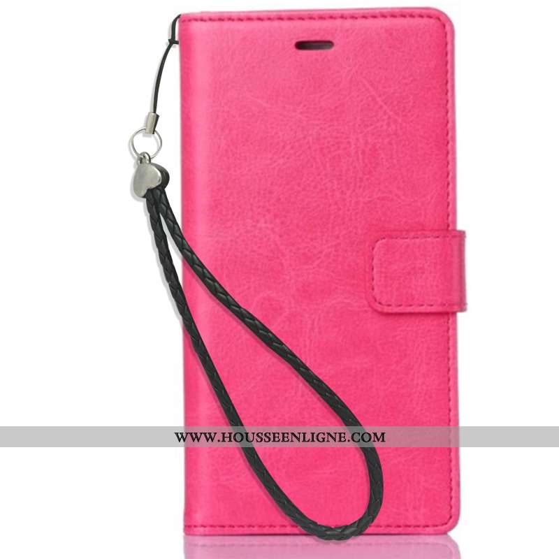 Housse Huawei Y5p Portefeuille Cuir Protection Étui Téléphone Portable Coque Rouge