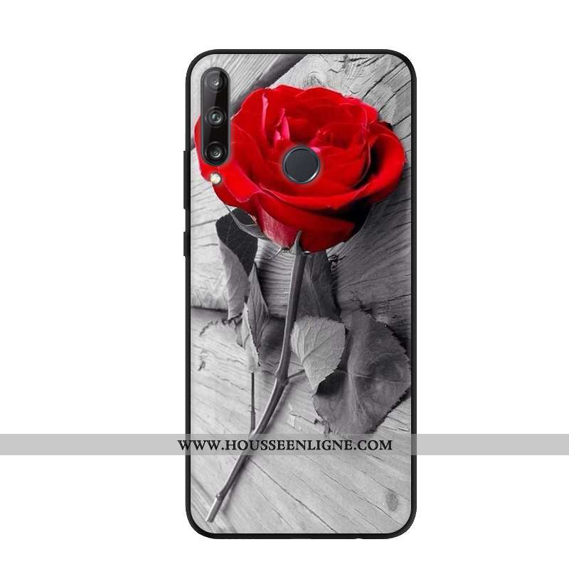 Housse Huawei Y6p Dessin Animé Protection Incassable Coque Étui Créatif Frais Rose