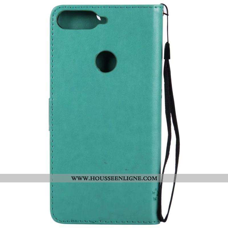 Housse Huawei Y7 2020 Fluide Doux Protection Étui 2020 Cuir Coque Téléphone Portable Verte