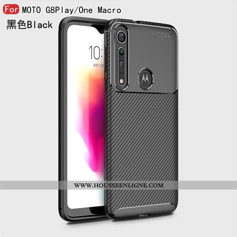 Housse Motorola One Macro Protection Cuir Silicone Tout Compris 2020 Téléphone Portable Fluide Doux 