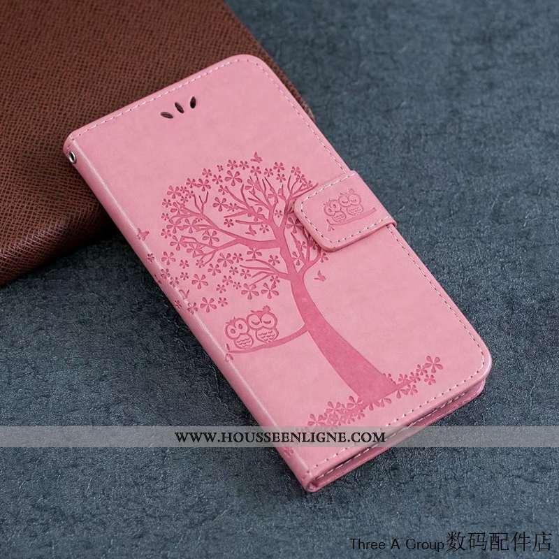 Housse Nokia 1.3 Cuir Silicone Charmant Chat Carte Coque Rose