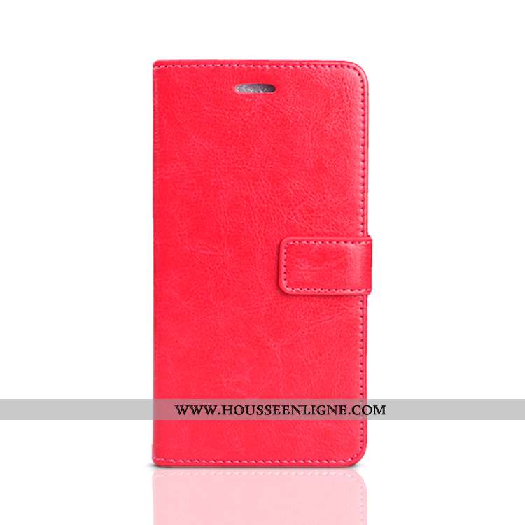 Housse Oppo A3 Cuir Fluide Doux Coque Incassable Tout Compris Étui Téléphone Portable Rouge