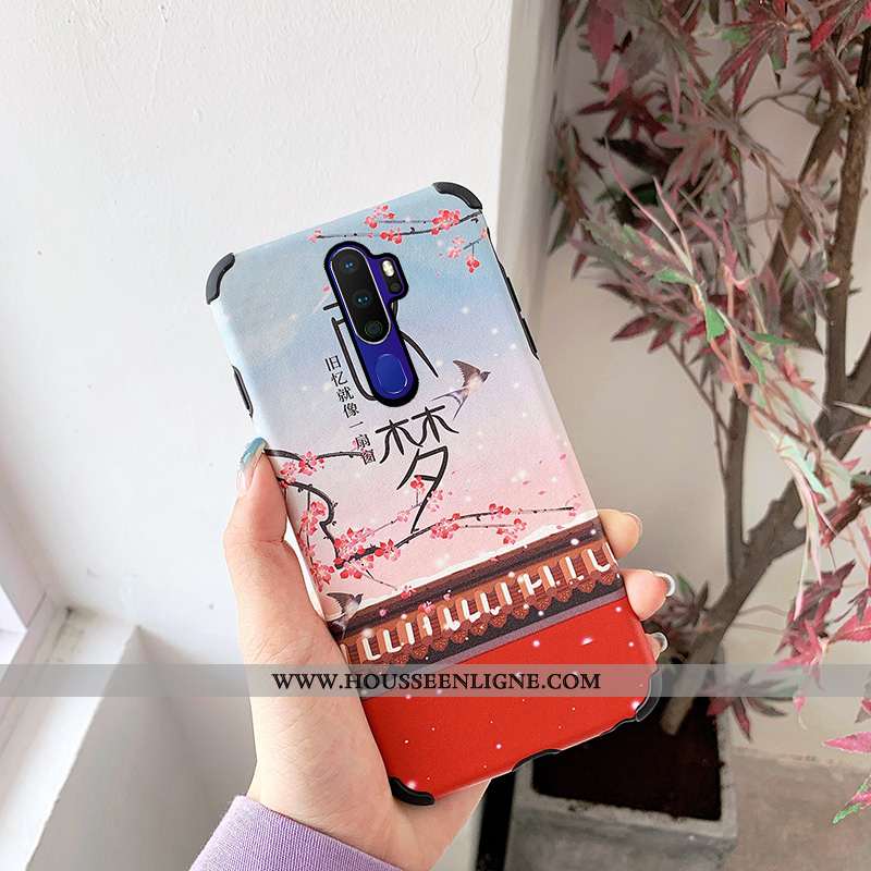 Housse Oppo A9 2020 Protection Personnalité Incassable Dessin Animé Art Téléphone Portable Coque Bei