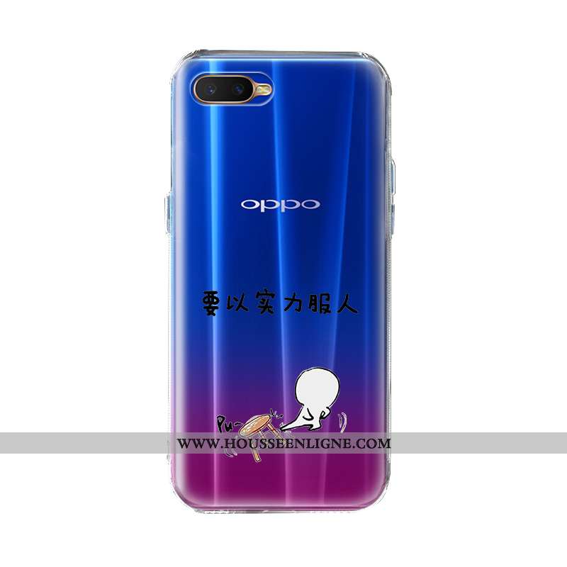 Housse Oppo Ax7 Silicone Mode Charmant Créatif Tout Compris Europe Coque Bleu