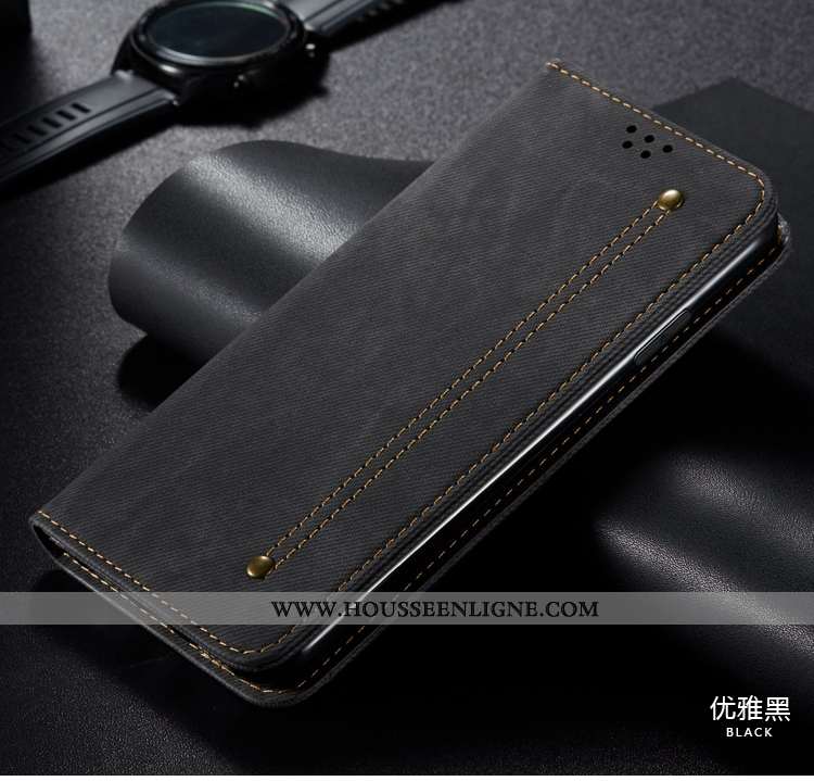 Housse Oppo Find X2 Pro Protection Cuir Incassable Tout Compris Coque Téléphone Portable Étui Khaki