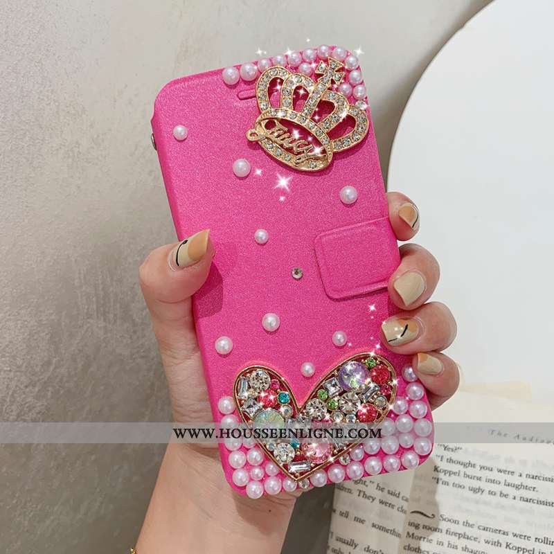 Housse Oppo Rx17 Pro Modèle Fleurie Protection Rose Incassable Soie Mulberry Téléphone Portable Pers