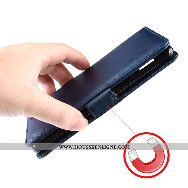 Housse Samsung Galaxy A20e Protection Modèle Fleurie Téléphone Portable Petit Magnétisme Étui Noir