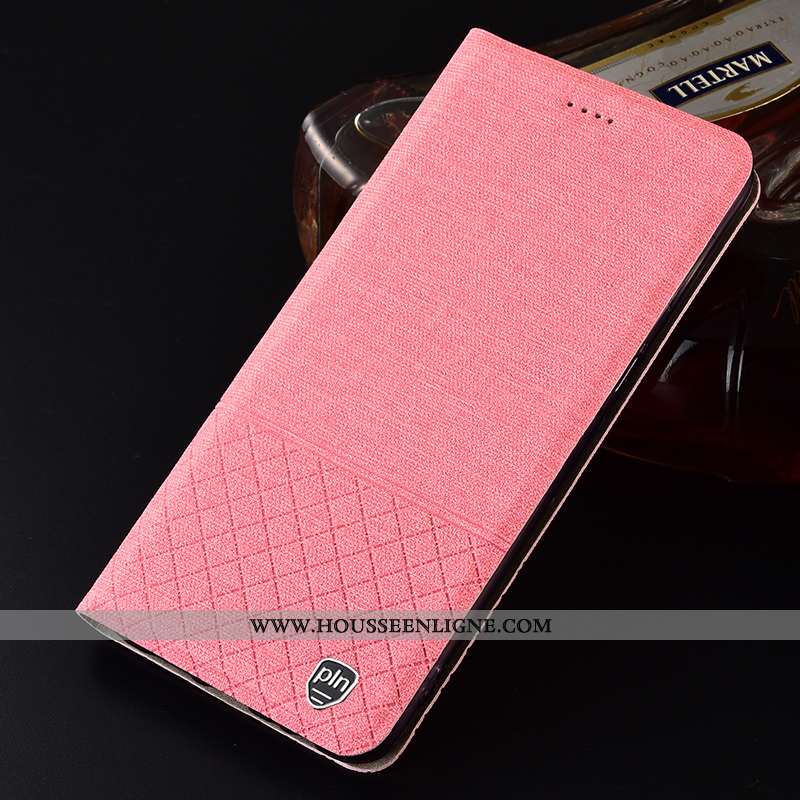 Housse Samsung Galaxy A40s Protection Téléphone Portable Incassable Plaid Rose Coque Étoile