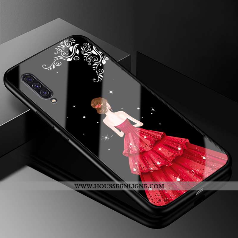 Housse Samsung Galaxy A90 5g Protection Verre Silicone Téléphone Portable Incassable Personnalité Ét