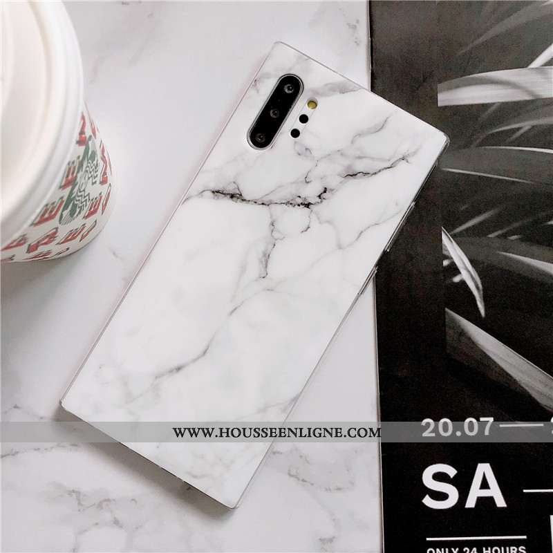 Housse Samsung Galaxy Note 10+ Ultra Tendance Téléphone Portable Vent Incassable Coque Rose