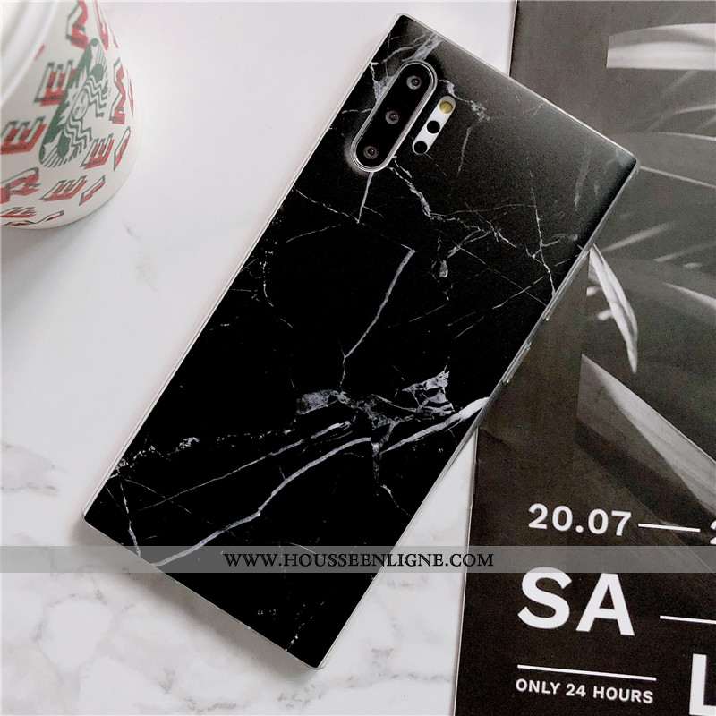 Housse Samsung Galaxy Note 10+ Ultra Tendance Téléphone Portable Vent Incassable Coque Rose