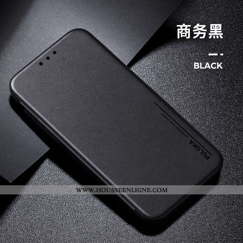 Housse Samsung Galaxy Note 8 Cuir Classic Incassable Noir Protection Véritable Étoile Simple