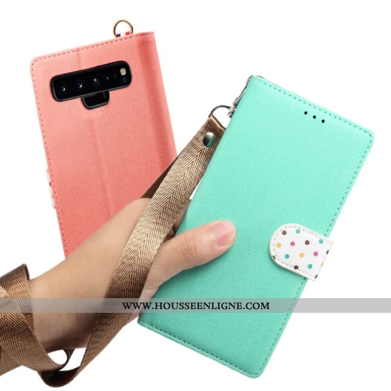 Housse Samsung Galaxy Note 9 Ornements Suspendus Cuir Incassable Téléphone Portable Coque Tout Compr