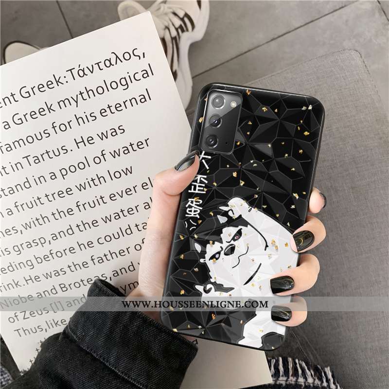 Housse Samsung Galaxy Note20 Tendance Dessin Animé Étoile Amoureux Téléphone Portable Coque Incassab