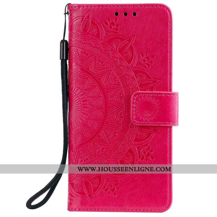 Housse Samsung Galaxy Note20 Ultra Protection Cuir Violet Étoile Coque Carte