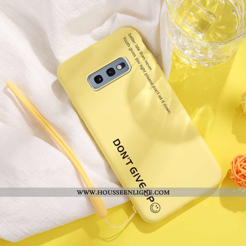Housse Samsung Galaxy S10e Silicone Protection Téléphone Portable Tendance Étoile Fluide Doux Coque 