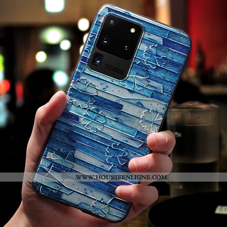 Housse Samsung Galaxy S20 Ultra Fluide Doux Silicone Coque Délavé En Daim Légère Ultra Tendance Rose