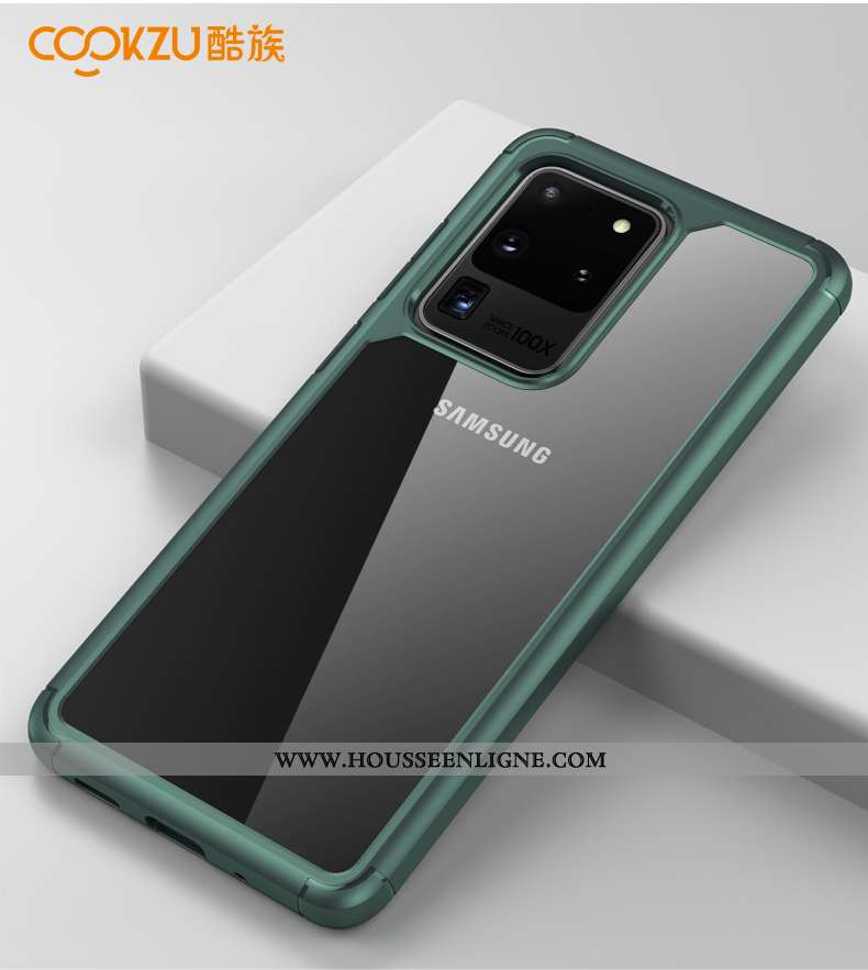 Housse Samsung Galaxy S20 Ultra Protection Incassable Étui Étoile Téléphone Portable Coque Noir