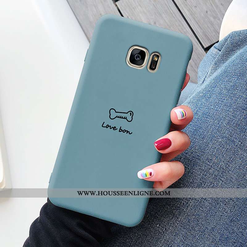 Housse Samsung Galaxy S7 Mode Protection Étui Téléphone Portable Rouge Tendance Tout Compris