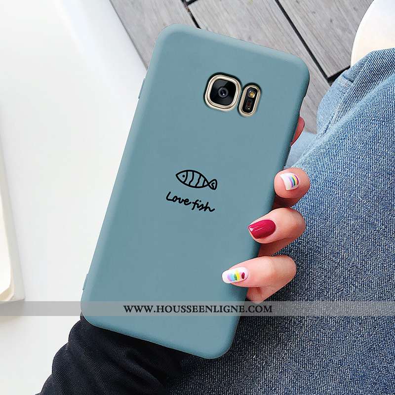 Housse Samsung Galaxy S7 Mode Protection Étui Téléphone Portable Rouge Tendance Tout Compris