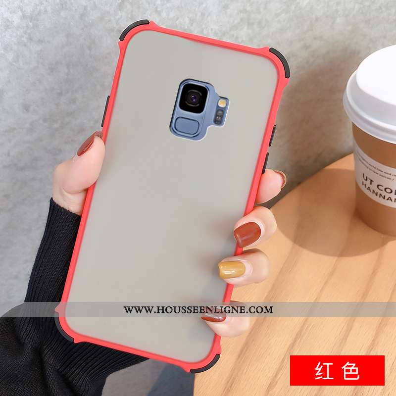 Housse Samsung Galaxy S9 Créatif Tendance Coque Délavé En Daim Incassable Téléphone Portable Fluide 