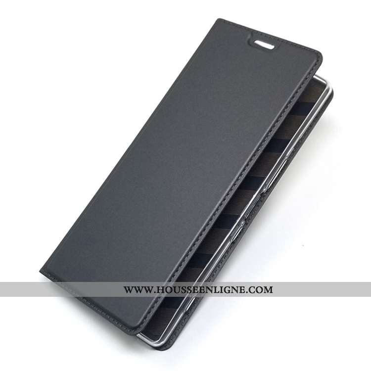Housse Sony Xperia 1 Transparent Silicone Noir Coque Incassable Téléphone Portable