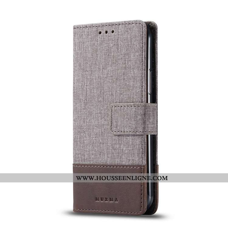 Housse Sony Xperia Xa2 Ultra Fluide Doux Protection Carte Étui Gris Coque Téléphone Portable