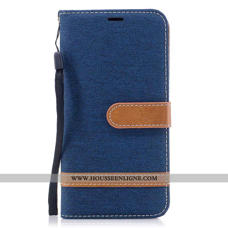 Housse Sony Xperia Xa2 Ultra Modèle Fleurie Fluide Doux Téléphone Portable Coque Tout Compris Bleu M