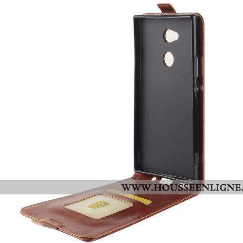 Housse Sony Xperia Xa2 Ultra Silicone Cuir Coque Rouge Téléphone Portable Étui