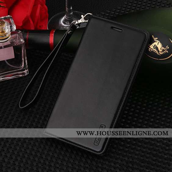 Housse Xiaomi Mi 10 Pro Cuir Véritable Cuir Rouge Protection Téléphone Portable Tout Compris Ornemen