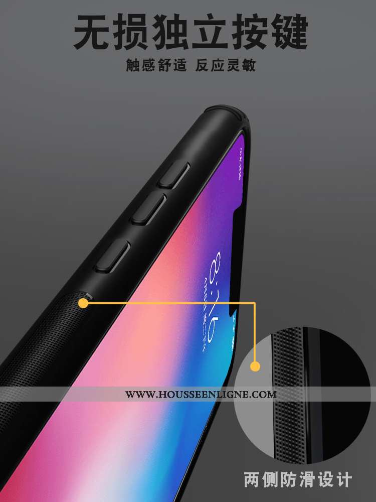 Housse Xiaomi Mi 8 Fluide Doux Silicone Incassable Membrane Téléphone Portable Petit Modèle Fleurie 