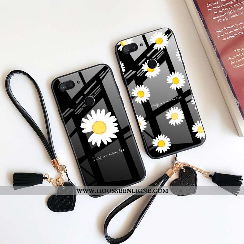 Housse Xiaomi Mi 8 Lite Mode Protection Jeunesse Téléphone Portable Nouveau Petit Net Rouge Noir