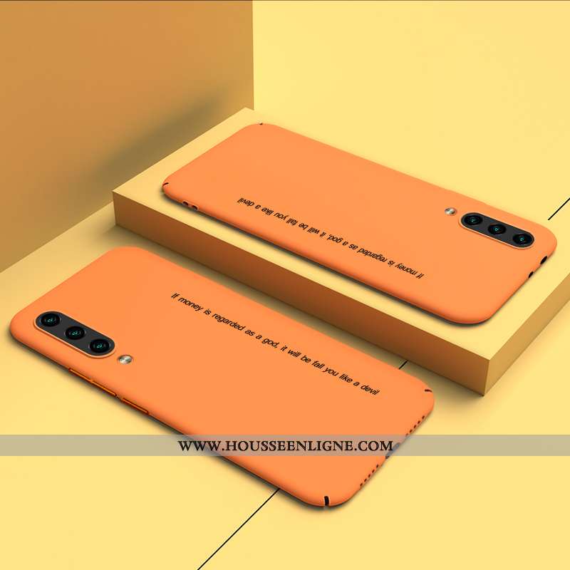 Housse Xiaomi Mi 9 Se Protection Délavé En Daim Petit Bleu Difficile Légère Simple
