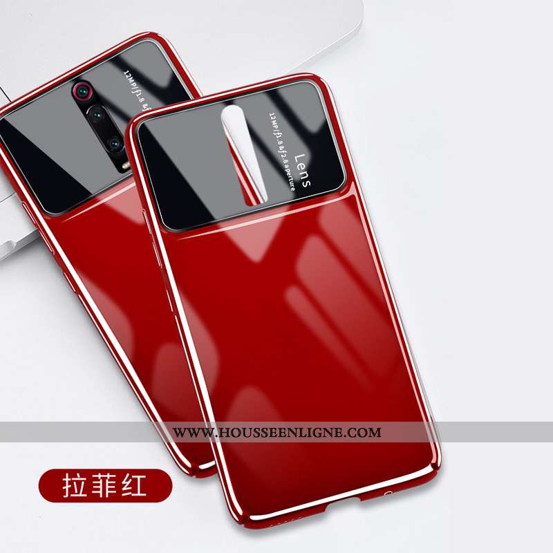 Housse Xiaomi Mi 9t Légère Protection Tout Compris Téléphone Portable Rouge Incassable Noir