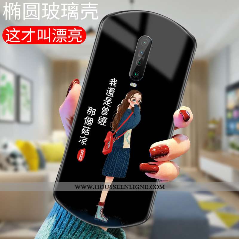 Housse Xiaomi Mi 9t Pro Tendance Silicone Petit Noir Amoureux Coque Tout Compris