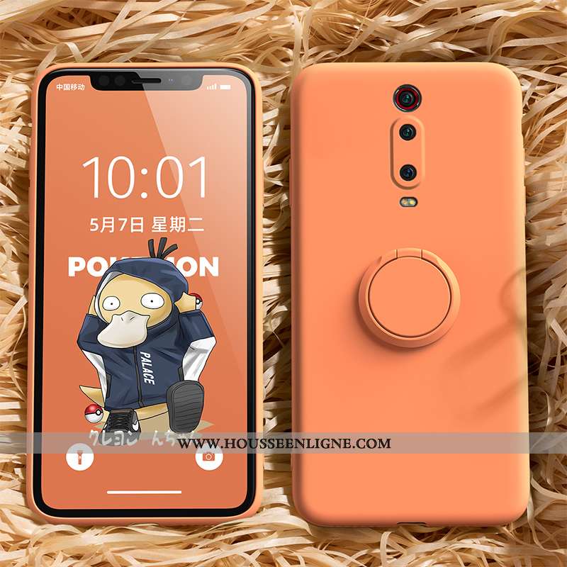 Housse Xiaomi Mi 9t Silicone Protection Étui Rouge À Bord Tout Compris Coque