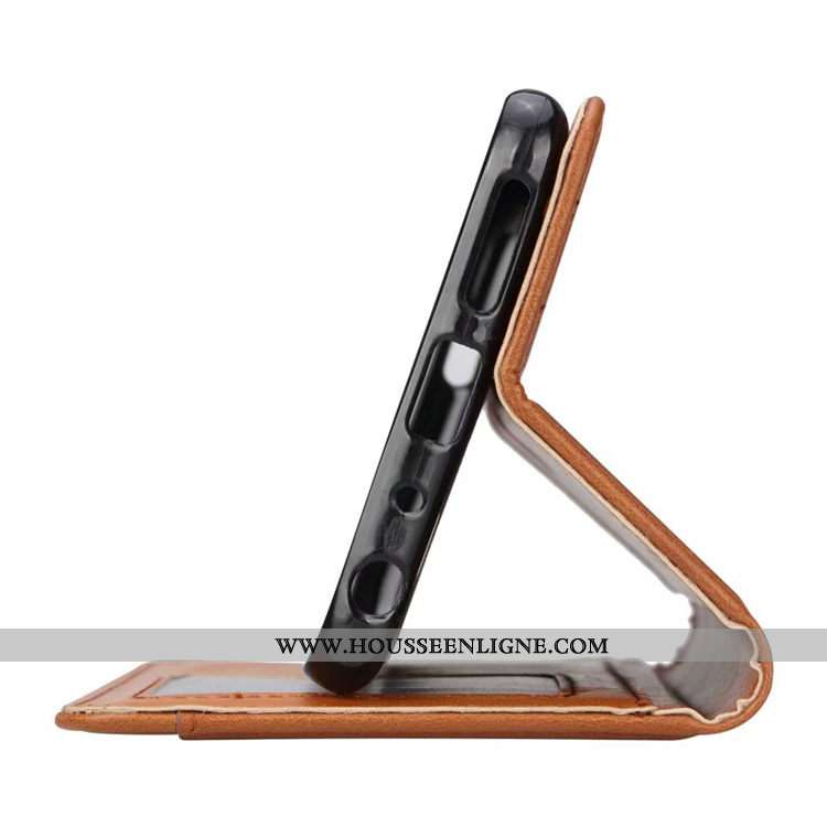 Housse Xiaomi Mi Max 3 Modèle Fleurie Cuir Téléphone Portable Noir Une Agrafe Magnétisme