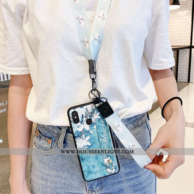 Housse Xiaomi Mi Max 3 Silicone Protection Petit Nouveau Coque Étui Bleu