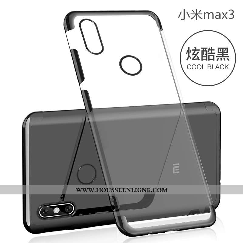 Housse Xiaomi Mi Max 3 Ultra Tendance Légère Créatif Téléphone Portable Fluide Doux Protection Rose