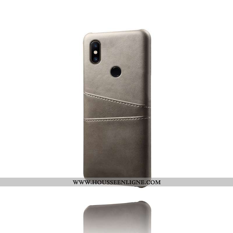 Housse Xiaomi Mi Mix 3 Cuir Protection Incassable Téléphone Portable Jaune Qualité Petit