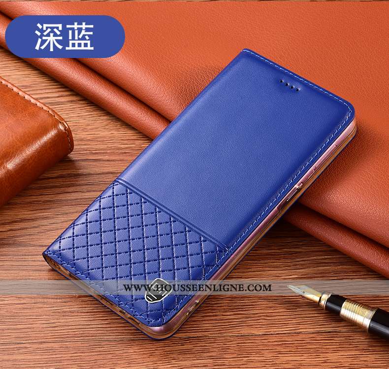 Housse Xiaomi Mi Note 10 Lite Cuir Véritable Protection Téléphone Portable Petit Jeunesse Tout Compr