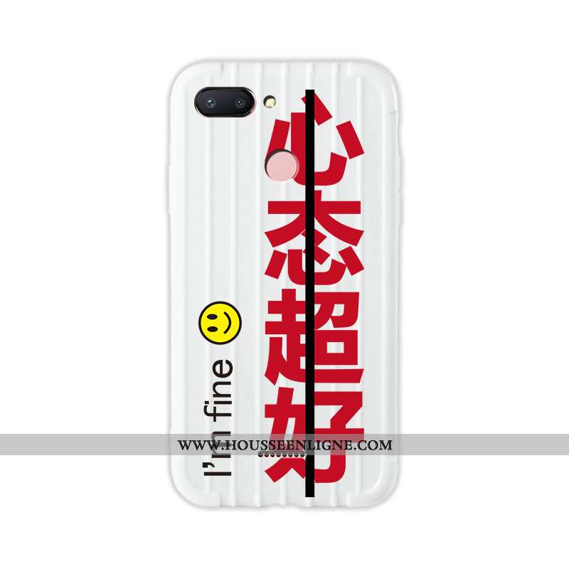 Housse Xiaomi Redmi 6 Fluide Doux Silicone Net Rouge Voyage Amoureux Personnalité Téléphone Portable