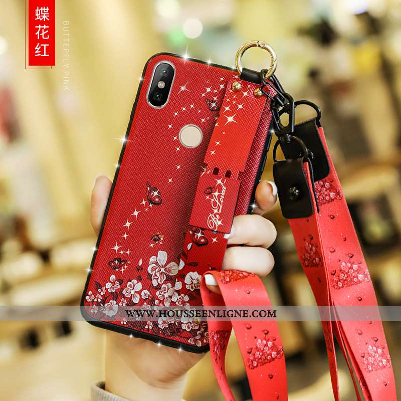 Housse Xiaomi Redmi Note 5 Silicone Mode Fluide Doux Style Chinois Personnalité Net Rouge Protection