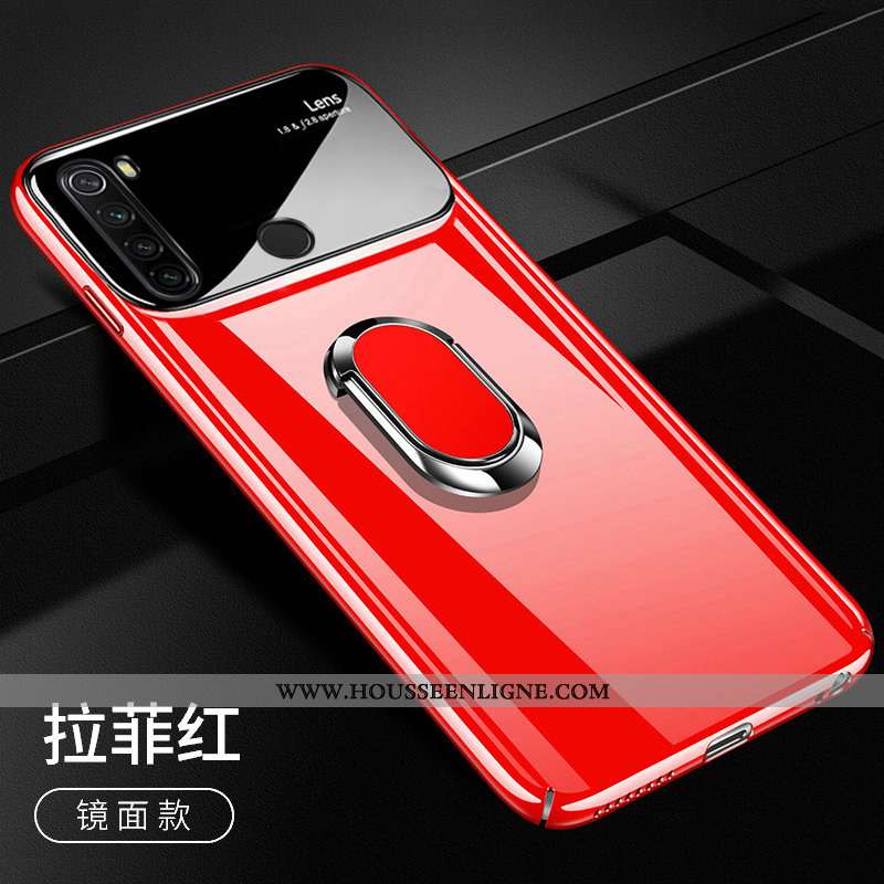 Housse Xiaomi Redmi Note 8t Protection Légère Rouge Petit Incassable Téléphone Portable Étui