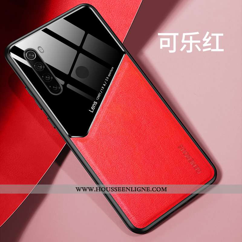 Housse Xiaomi Redmi Note 8t Protection Personnalité Rouge Business Luxe Net Rouge Modèle Fleurie Ble