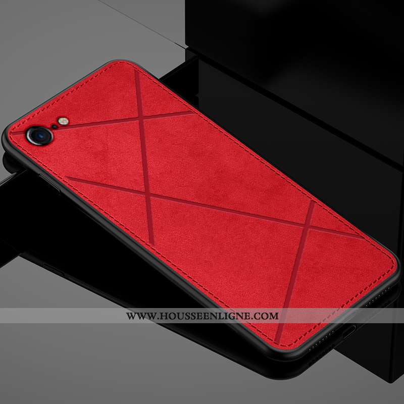Housse iPhone 8 Silicone Mode Noir Incassable Légère Téléphone Portable Simple